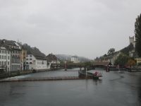 Luzern: Nadelwehr in der Reuss