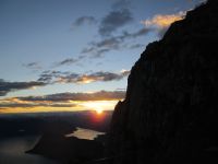 Sonnenaufgang vom Pilatus betrachtet