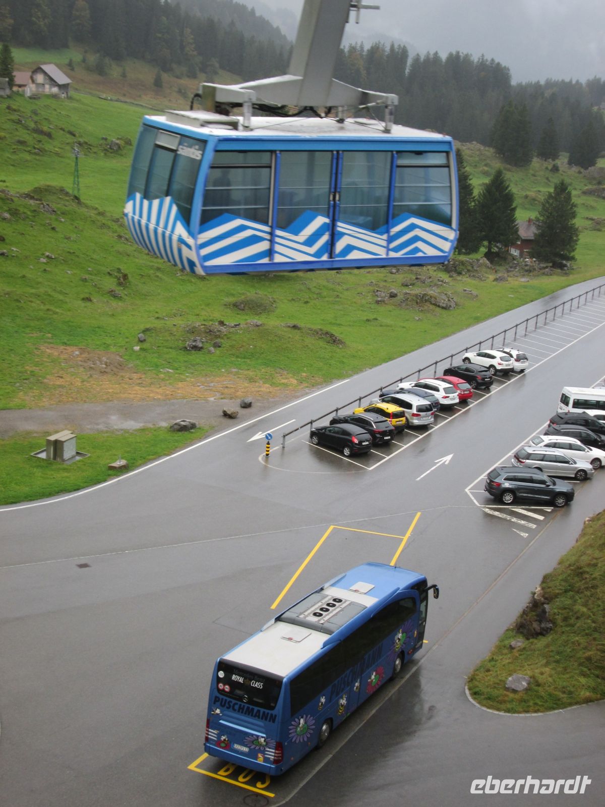 auf der Schwägalp, Bus & Bahn