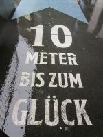 nur noch 10 m bis zum Eingang ins Chocolarium