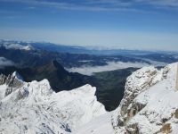 Blick vom Säntis zum Zürich See