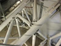 Verankerung des Sendeturms