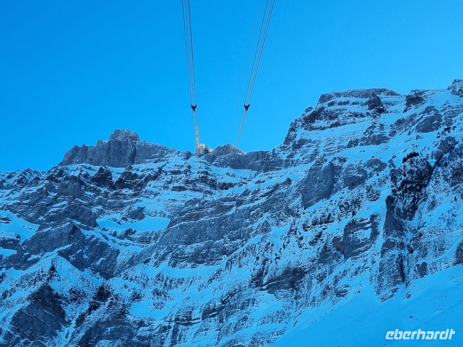 Schwägalp - Blick zum Säntis-Gipfel