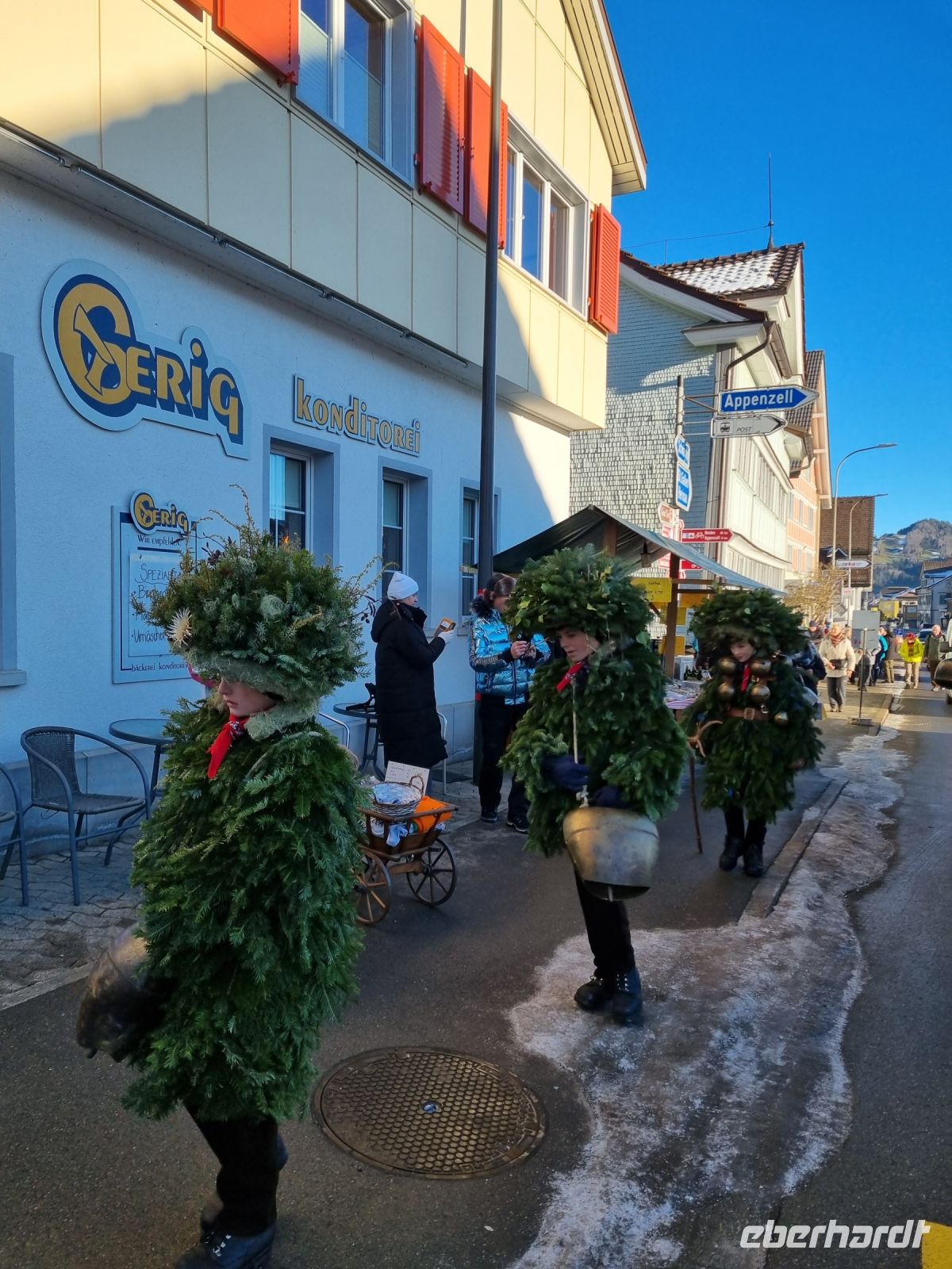 Silvesterchlausen in Urnäsch 