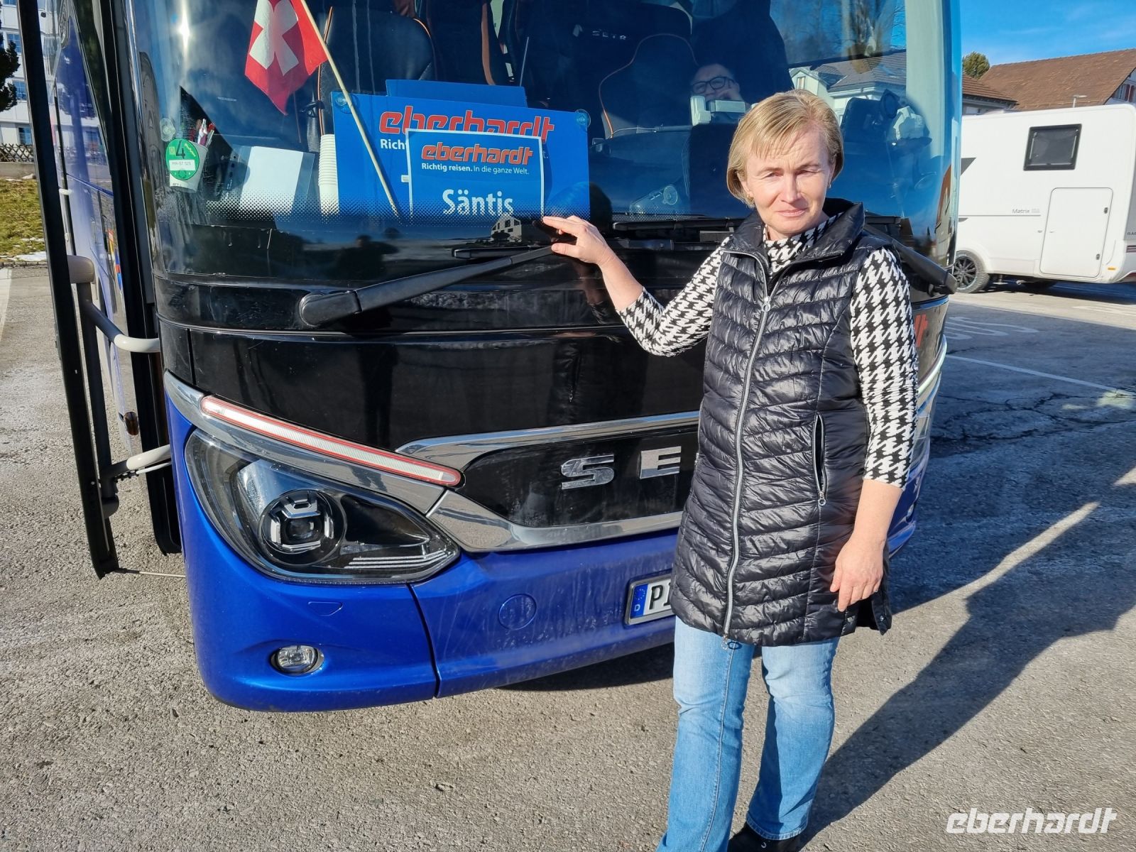 Reiseleiterin Katrin 