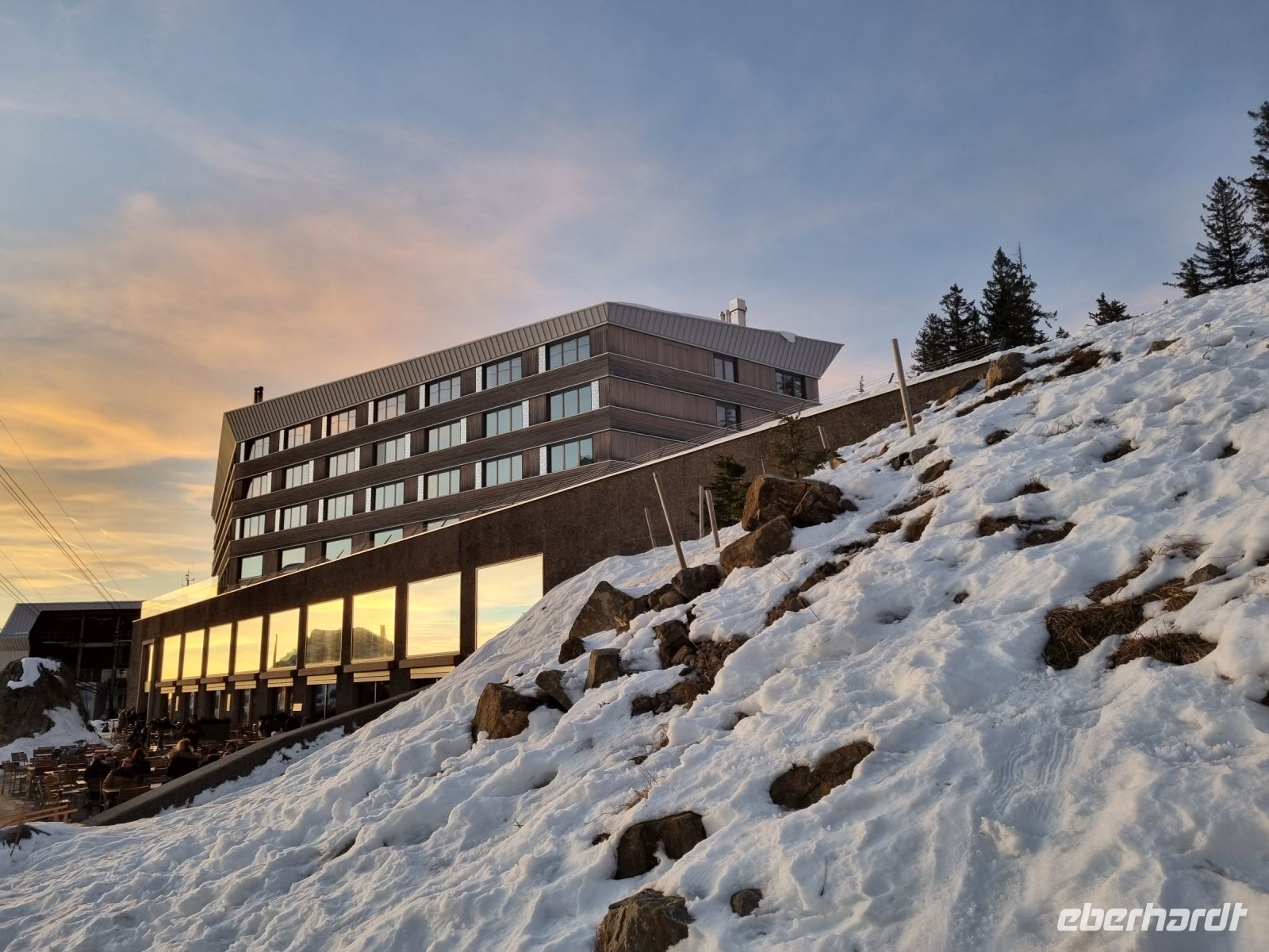 Abendstimmung auf der Schwägalp 