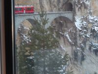 016 Fahrt mit dem Bernina Express - auf dem Landwasser-Viadukt