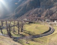 057 Fahrt mit dem Bernina Express - Kreisviadukt Brusio