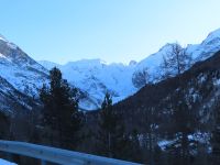 075 Fahrt mit dem Bus über den Berninapass - Morteratschgletscher