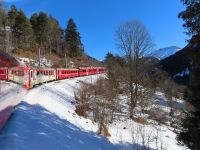 201 Fahrt mit der Arosa Bahn