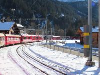206 Fahrt mit der Arosa Bahn -