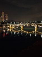 090 Basel - Blick von den Münsterterrassen am Abend