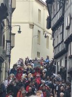 430 Basler Fasnacht - Die Gassen sind mit Touristen gefüllt