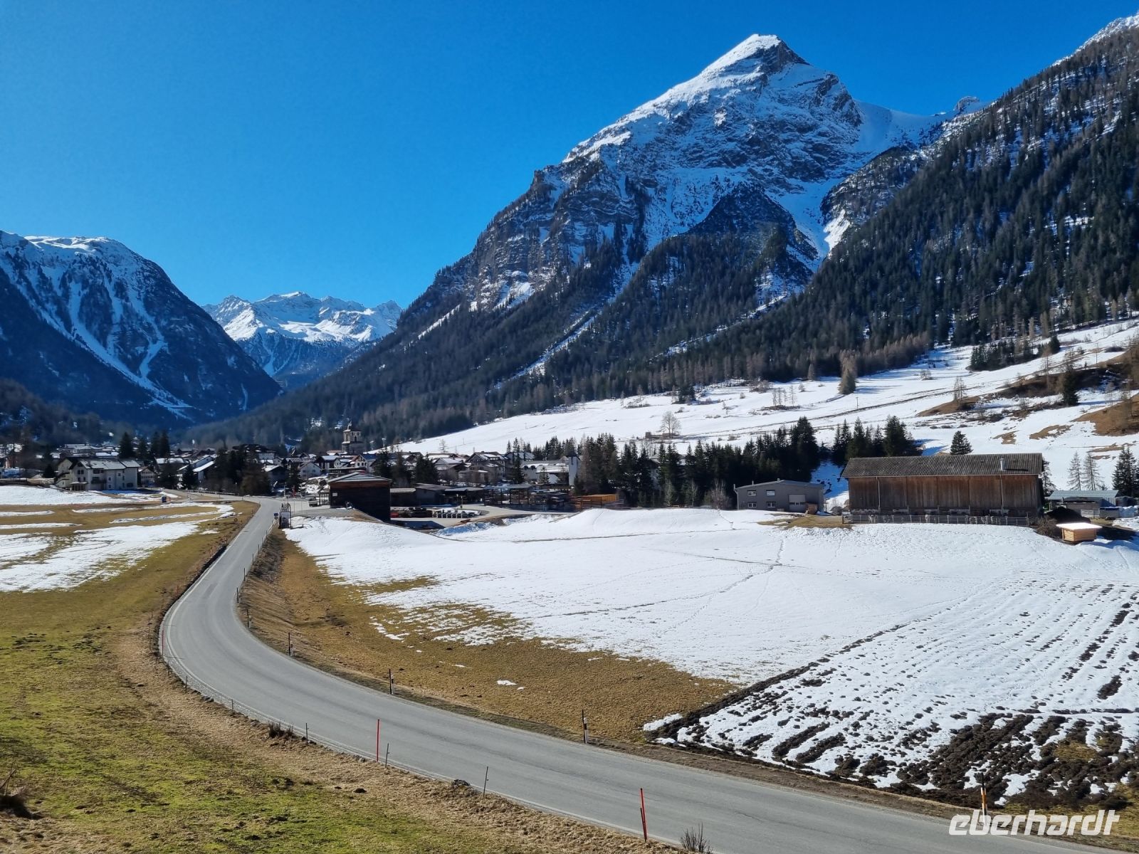 Fahrt mit dem Bernina-Express - Bergün