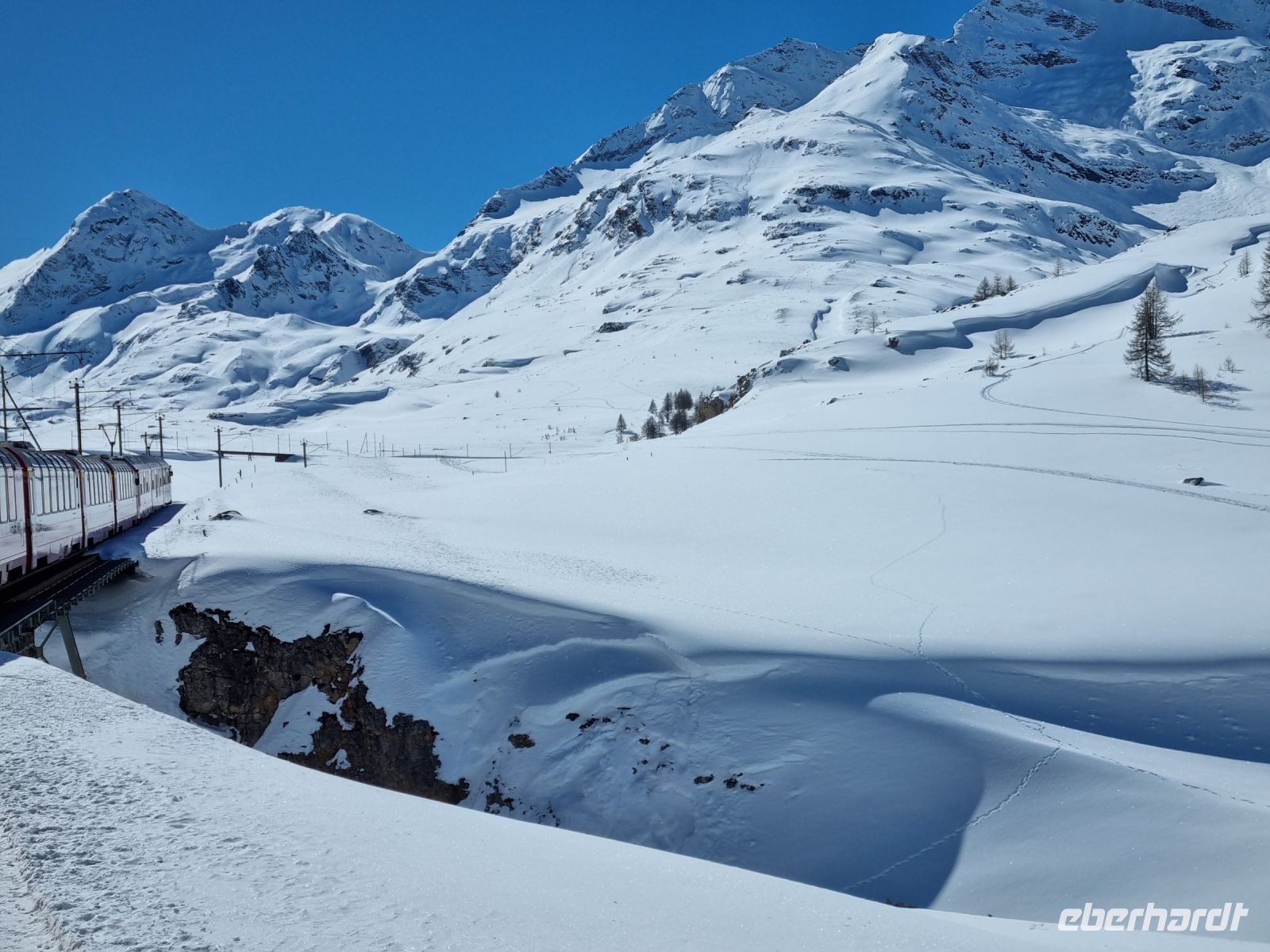 Fahrt mir dem Bernina-Express...