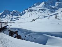 Fahrt mir dem Bernina-Express...