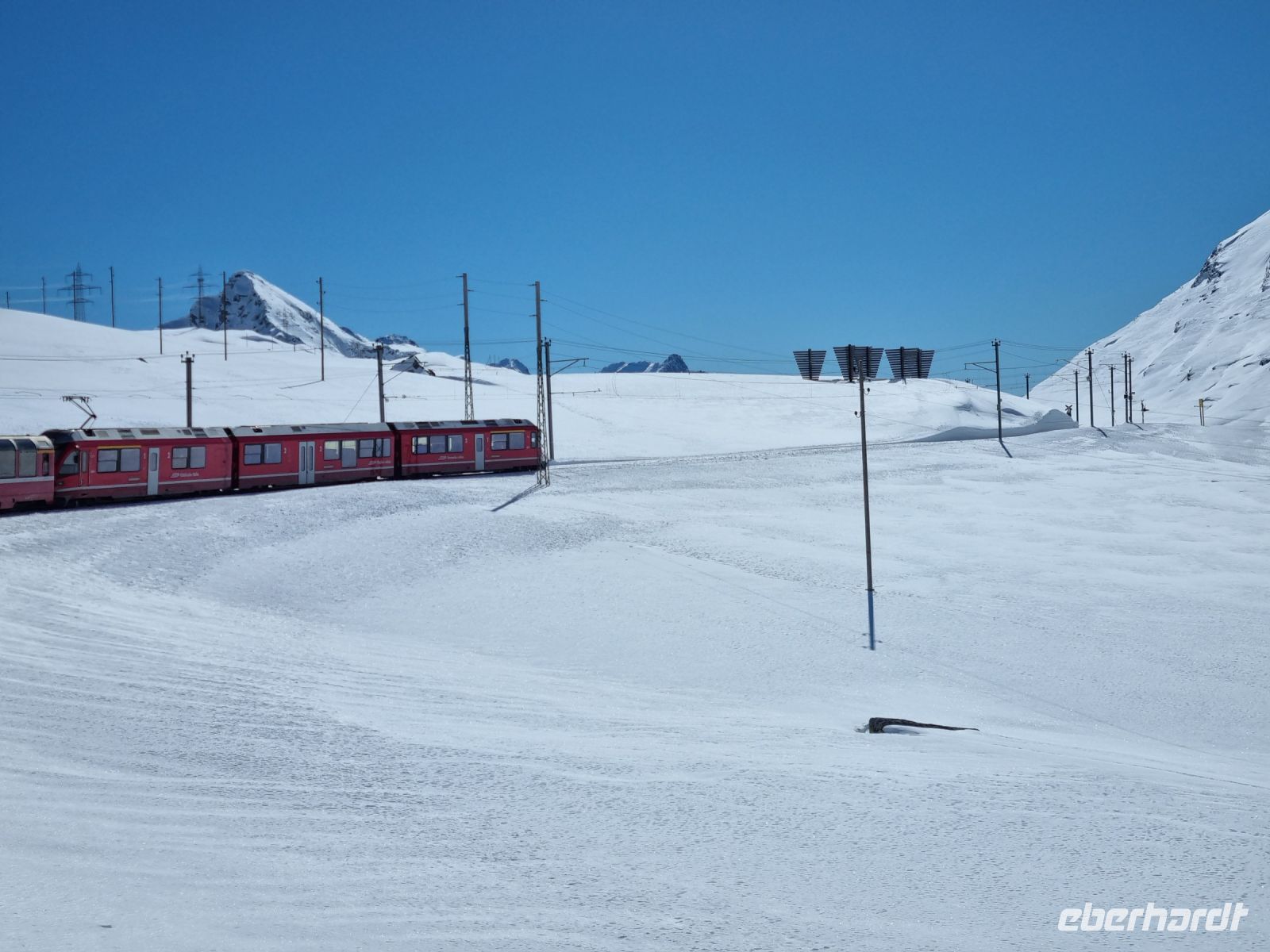 Fahrt mit dem Bernina-Express... 