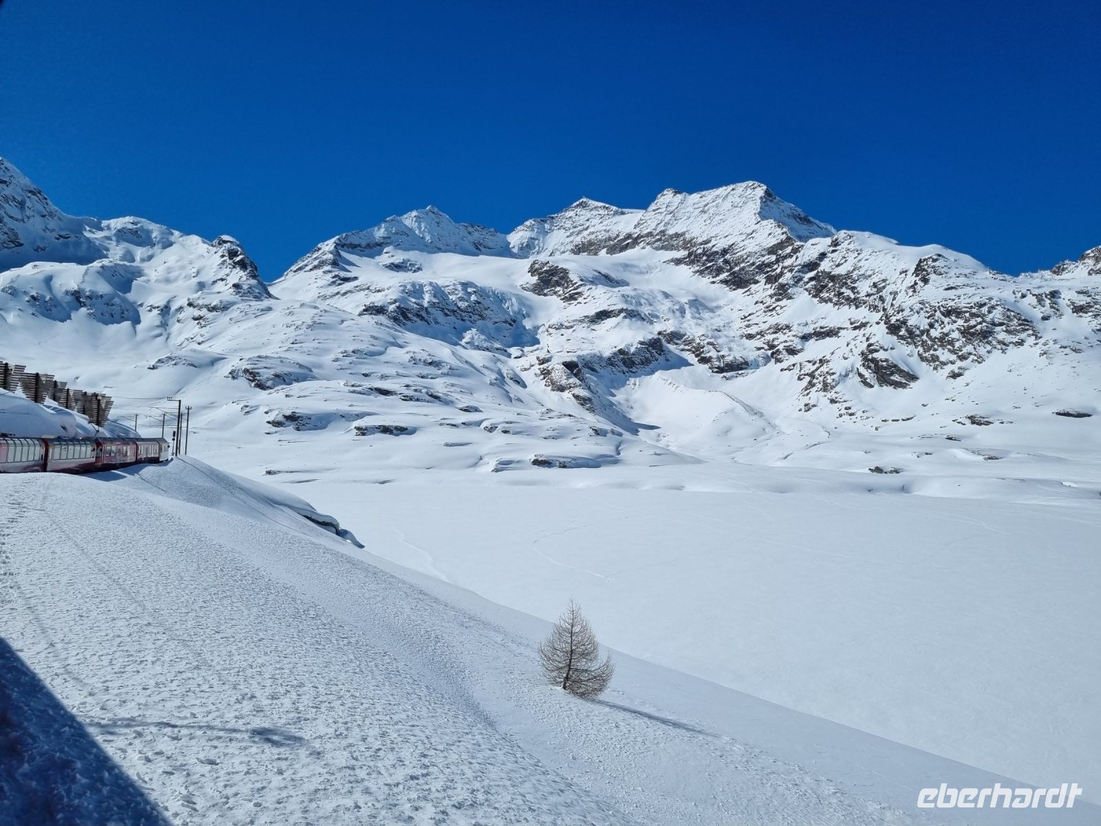 Fahrt mit dem Bernina-Express - Lago Bianco 