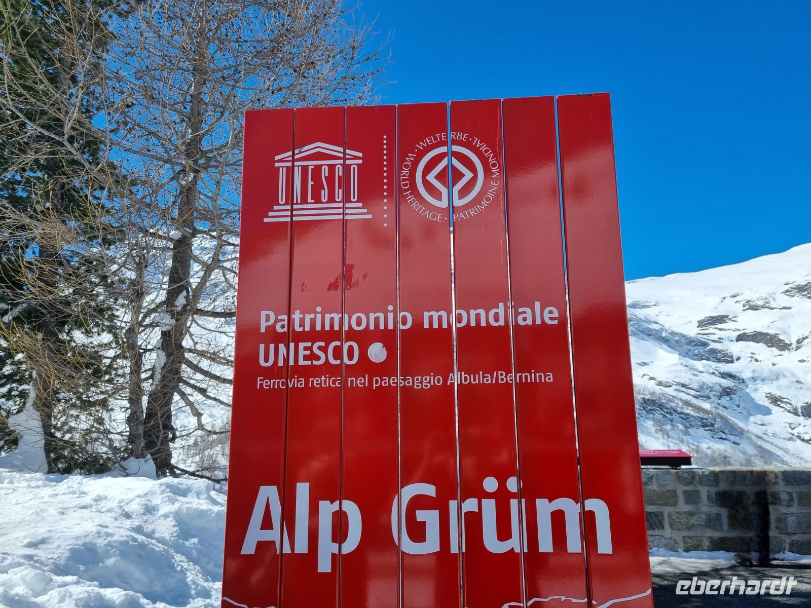 Fahrt mit dem Bernina-Express - Station 