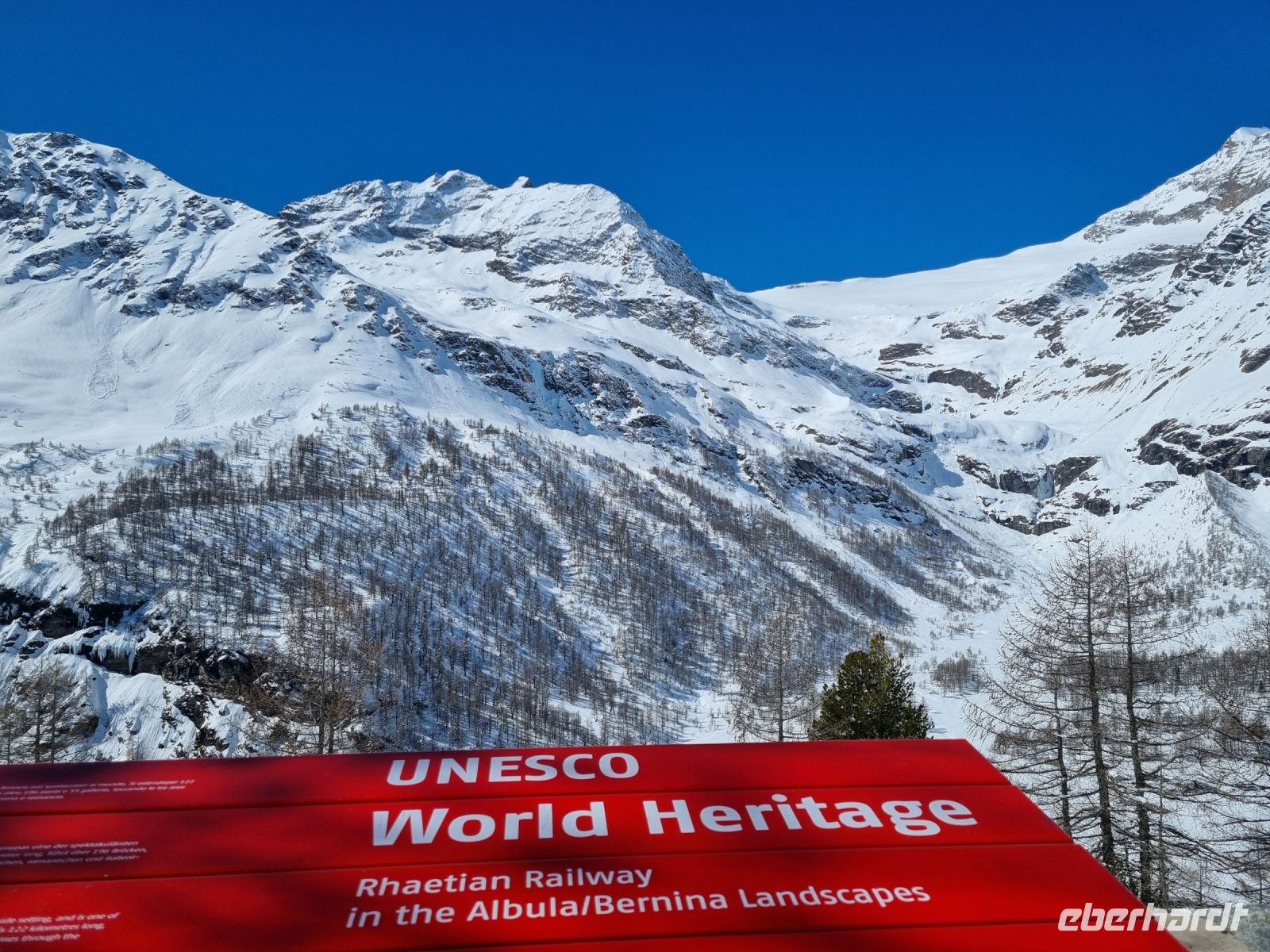 Fahrt mit dem Bernina-Express - Station 