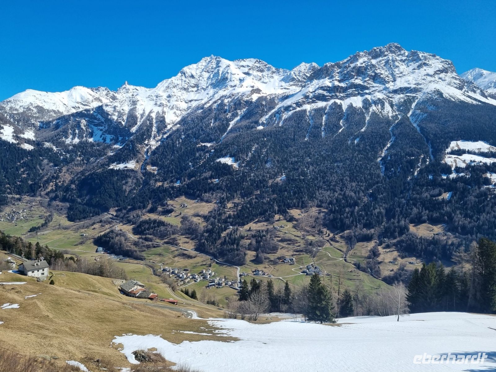 Fahrt mit dem Bernina-Express - Val di Poschiavo 