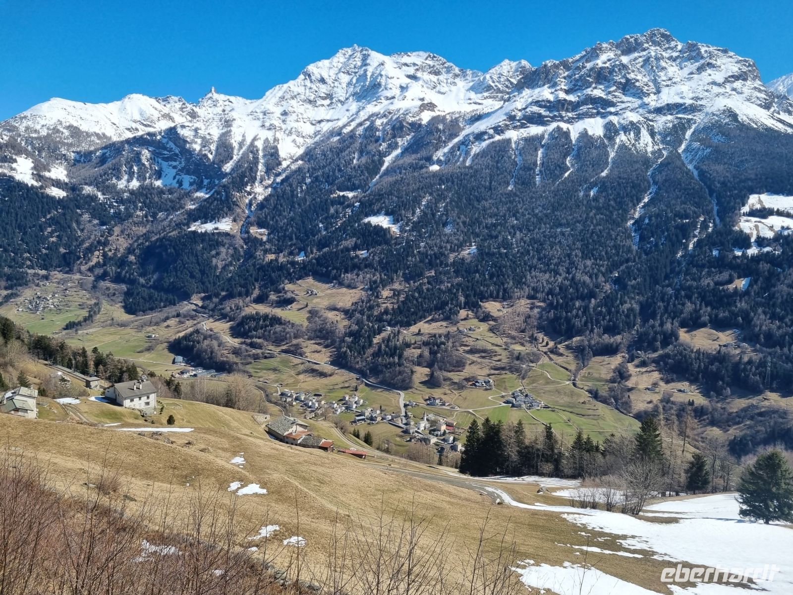 Fahrt mit dem Bernina-Express - Val di Poschiavo 