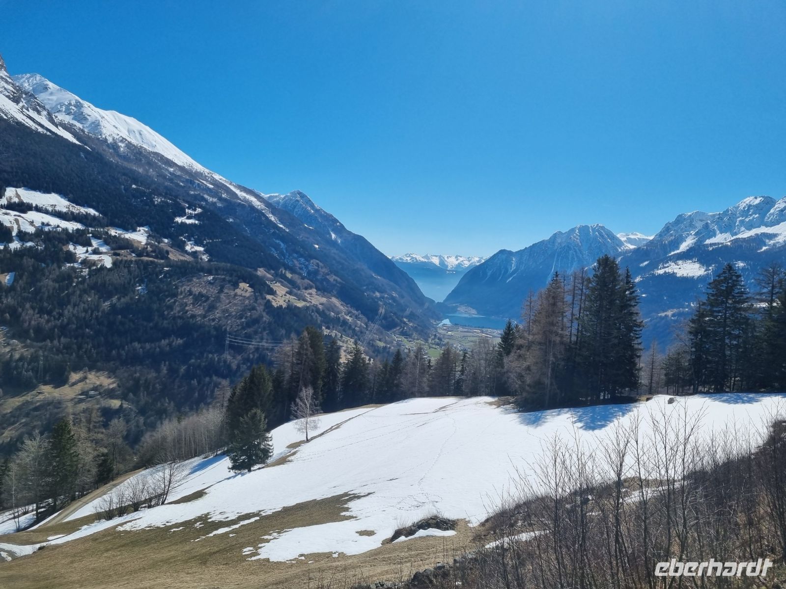 Fahrt mit dem Bernina-Express... 