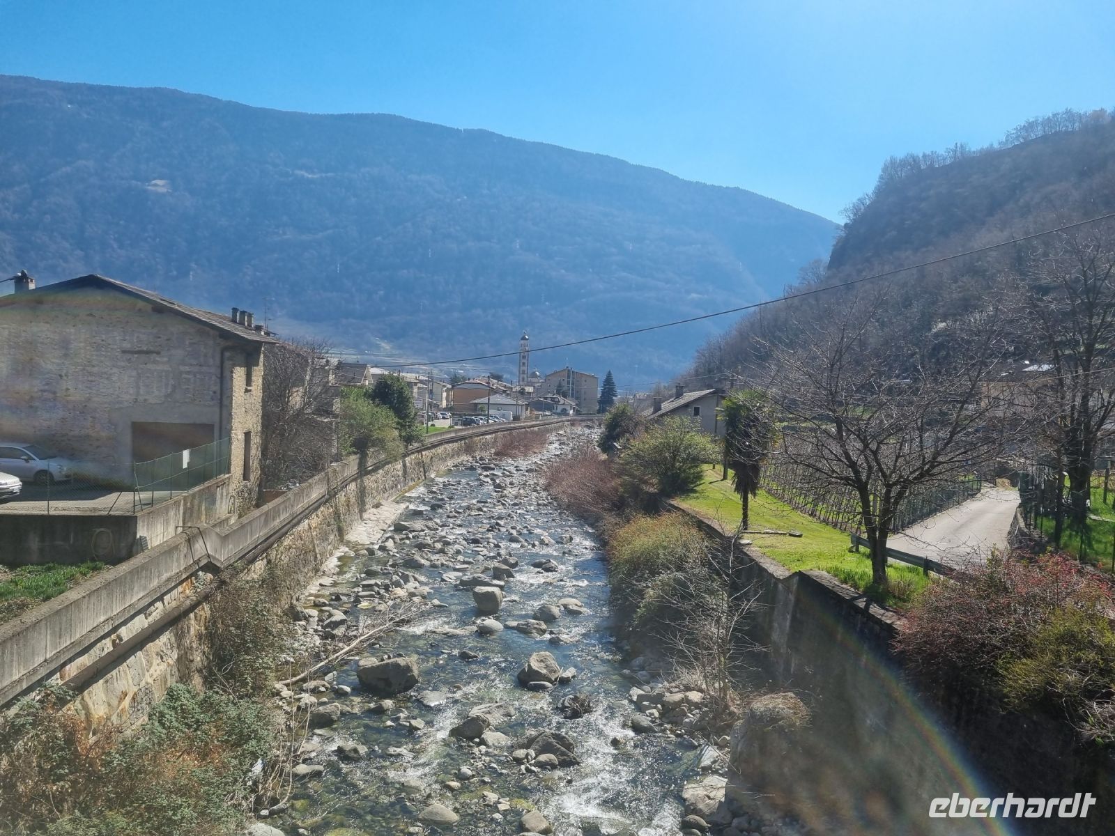 Fahrt mit dem Bernina-Express - Ankunft in Tirano