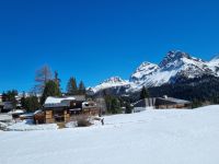 Fahrt mit der Arosa-Bahn durch das Schanfigg...