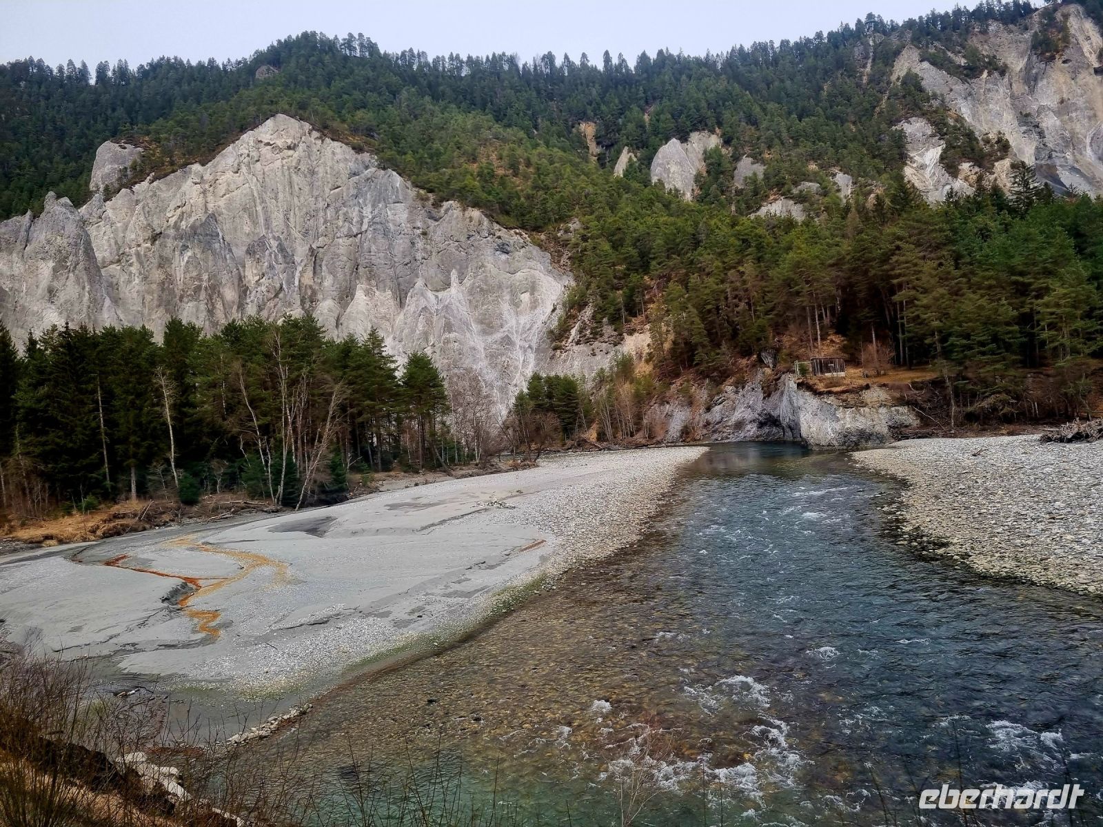Fahrt mit dem Glacier-Express - Rheinschlucht 