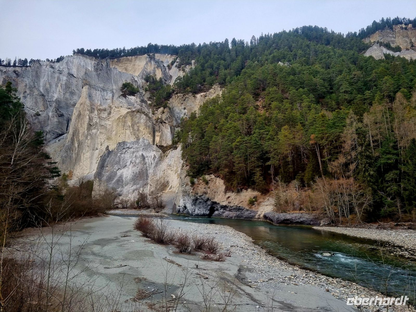 Fahrt mit dem Glacier-Express - Rheinschlucht 