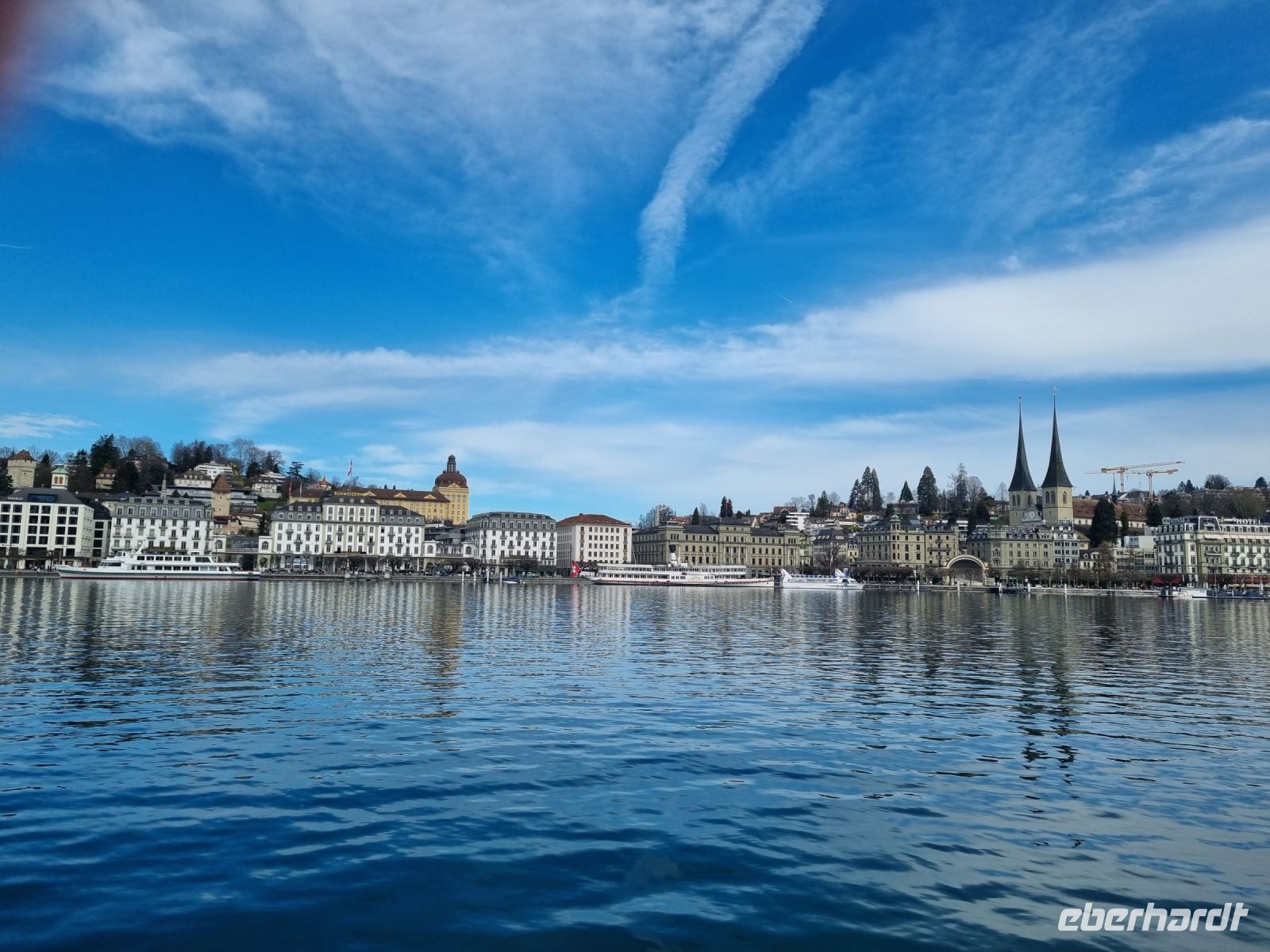 Luzern mit Hofkirche