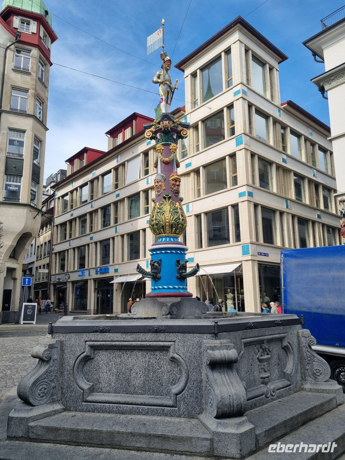 Luzern - Fritschibrunnen (Fasnachtsbrunnen)