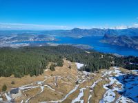 Pilatus - Fahrt mit der Seilbahn nach Kriens...