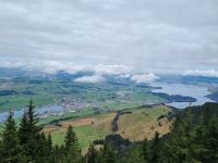 Fahrt mit der Rigi-Dampfbahn von Vitznau nach Rigi-Kulm (Küssnacht a. R.)