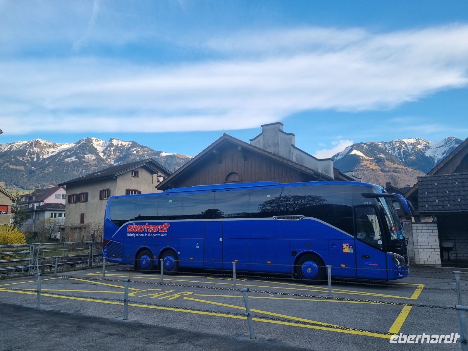 unser Reisebus in Sarnen...