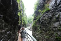 Insgesamt 1,5 km lang ist die Schlucht