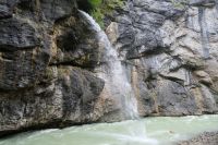 Überall kleine Wasserfälle