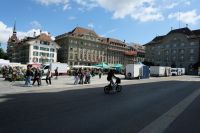 Markt vor dem Bundeshaus