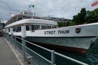 Unser Schiff am Thuner See