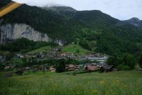 Blick auf Lauterbrunnen