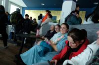 3 Amische auf dem Jungfraujoch