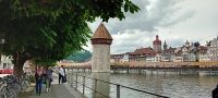 Luzern, Kapellbrücke und Wasserturm