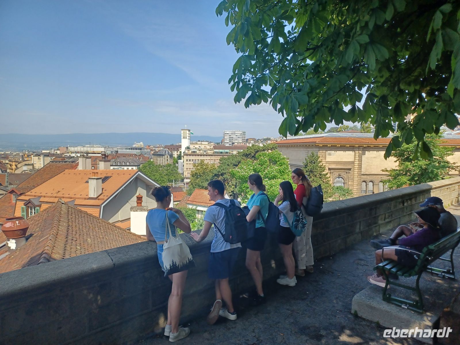 Über den Dächern von Lausanne