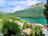 St. Moritz, Blick zum See