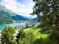 St. Moritz, Blick zum See