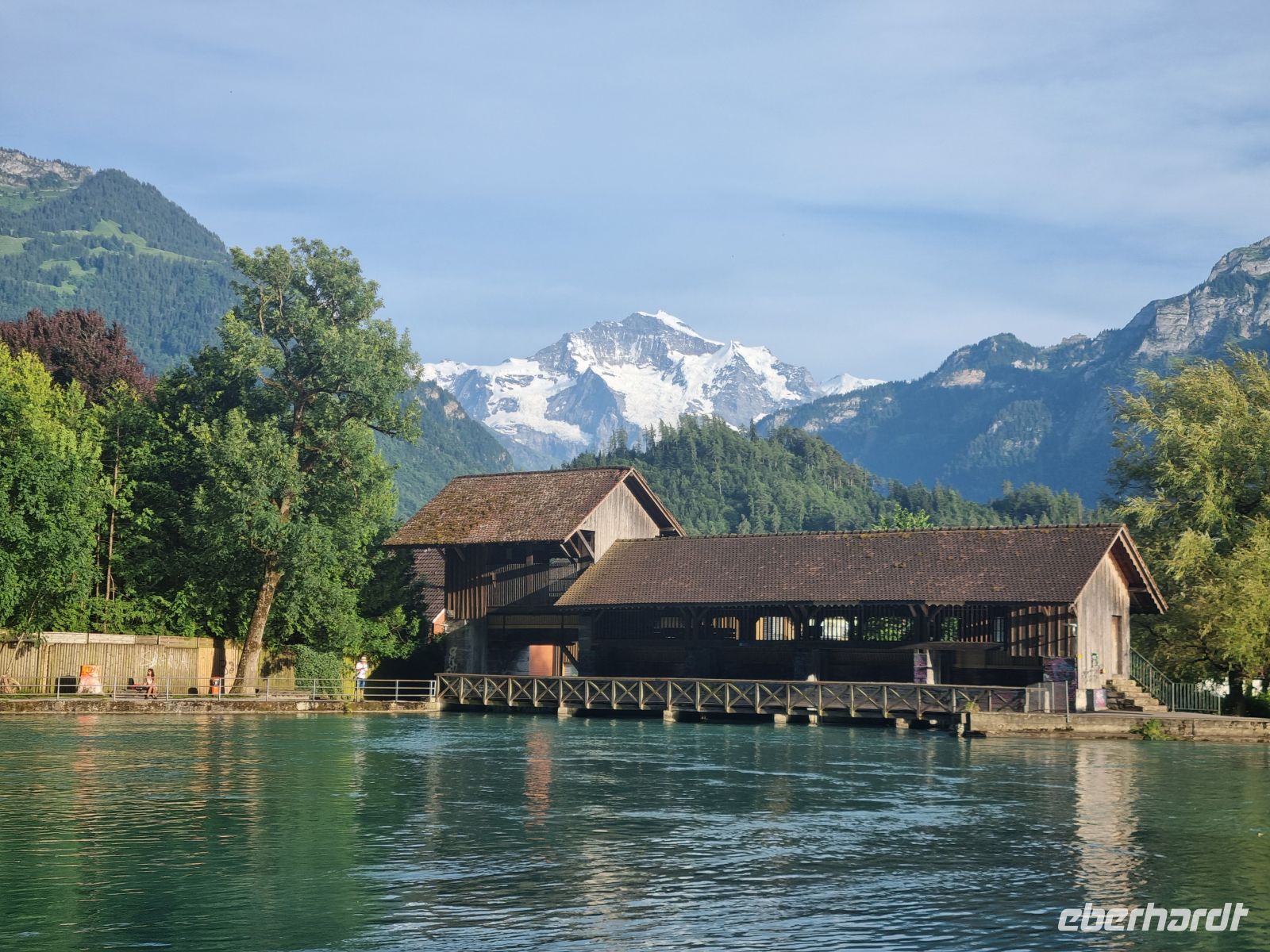 Interlaken - Blick zur Jungfrau 