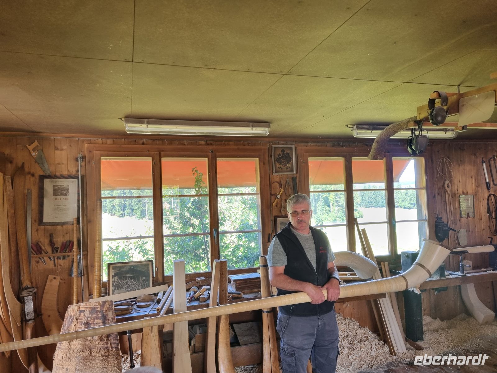 Emmental - Bachmann's Alphornmacherei in Eggiwil