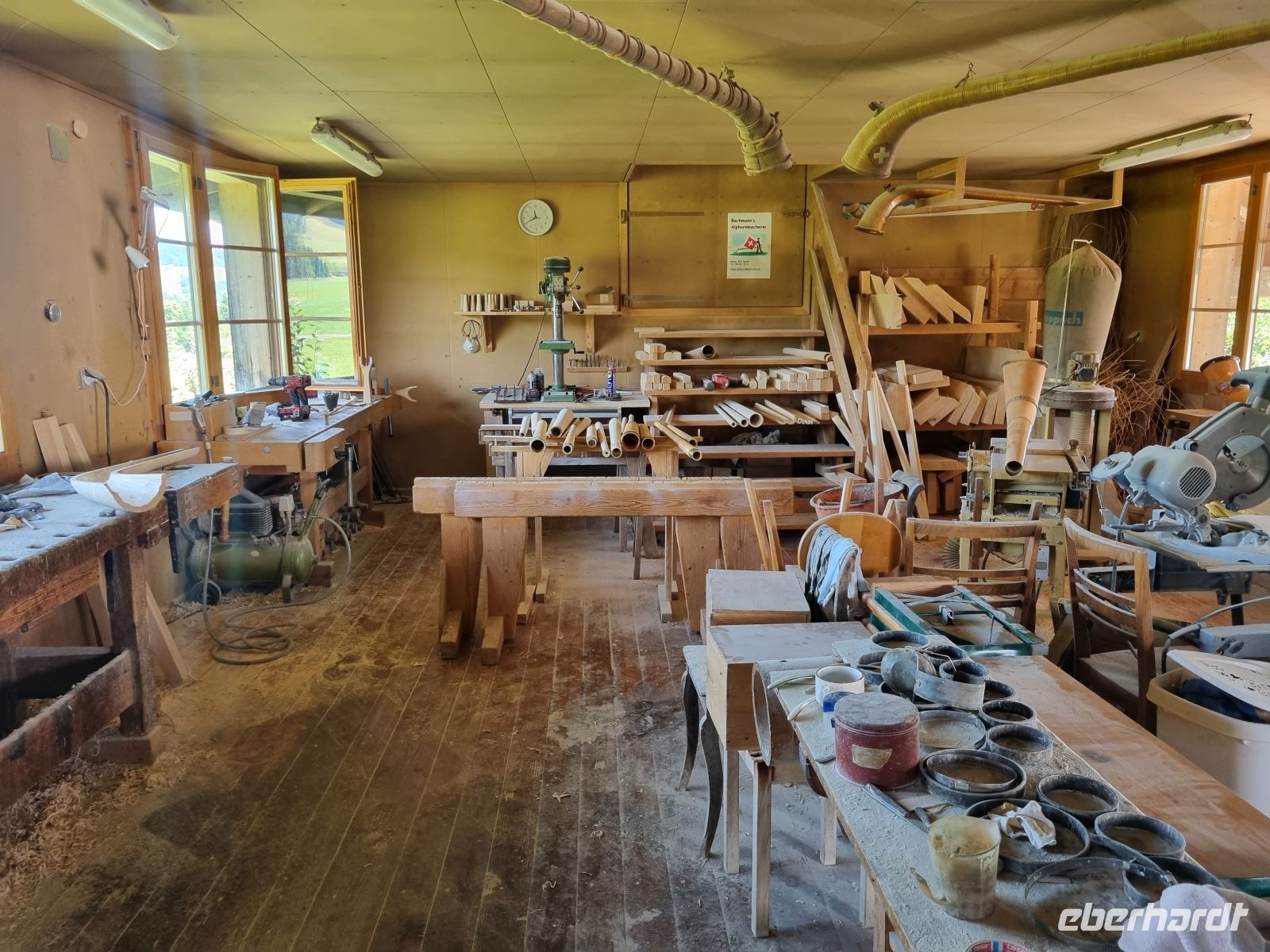 Emmental - Bachmann's Alphornmacherei in Eggiwil