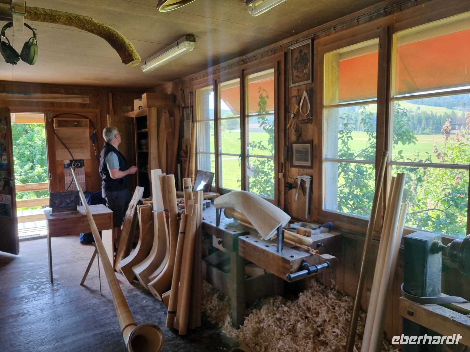 Emmental - Bachmann's Alphornmacherei in Eggiwil